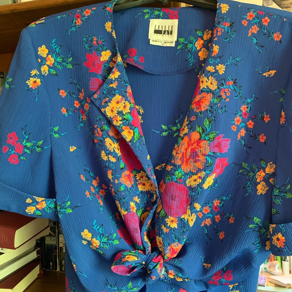 Vintage floral top